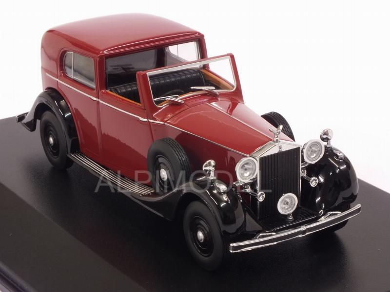 Rolls Royce Phantom III Sedanca de Ville Mulliner (Dark Red) - oxford