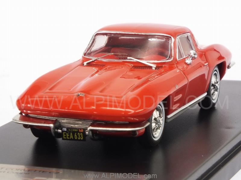 Chevrolet Corvette C2 Stingray Sport Coupe 1964 (Red) by premium-x