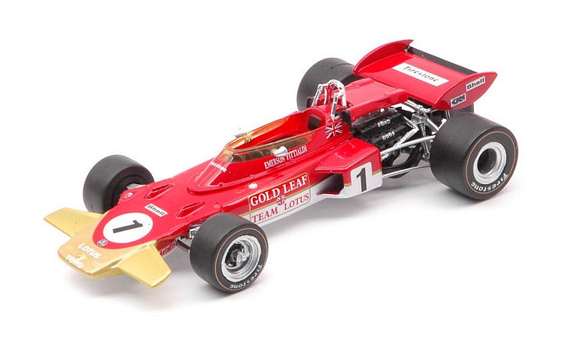 Lotus 72D #1 GP France 1970 Emerson Fittipaldi by quartzo