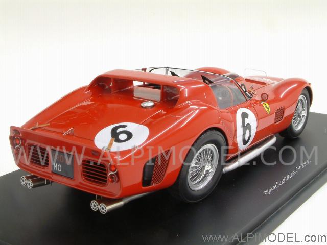 Ferrari 330 LM TRI #6 Winner Le Mans 1962 Olivier Gendebien - Phil Hill - red-line