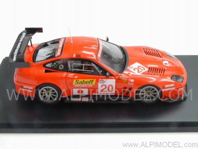 Ferrari 550 GT1 #20 JLMC Japan Le Mans 2006  (Special Edition for EBBRO) - red-line