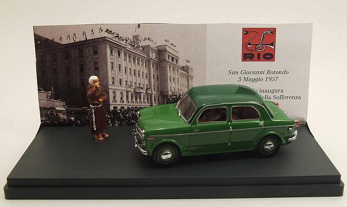 Fiat 1100 TV 5 May 1956 Padre Pio (with figurine) by rio