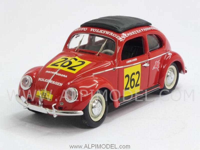 Volkswagen Beetle #262 Carrera Panamericana 1954 Jan Wiers - Renee Wiers by rio