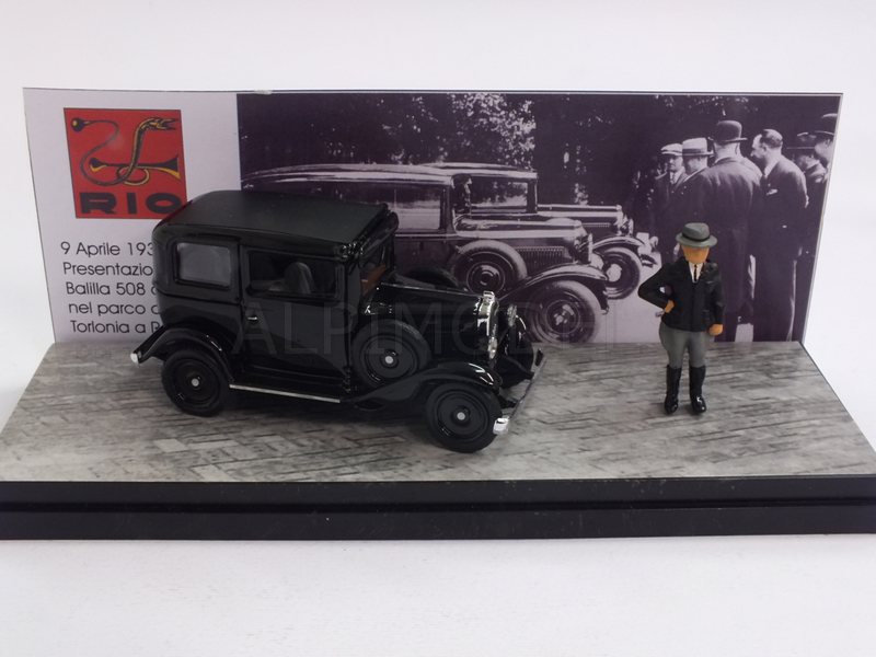 Fiat Balilla Presentation Villa Torlonia 1932 (with 1 figure) by rio