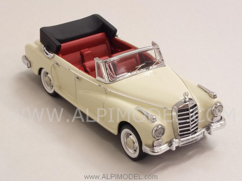 Mercedes 300 D Cabriolet 1958 (White) - rio