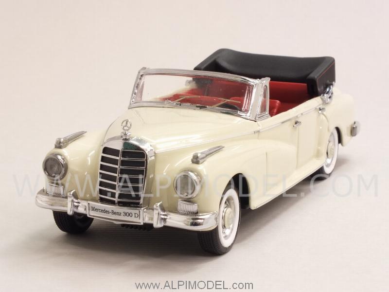 Mercedes 300 D Cabriolet 1958 (White) by rio