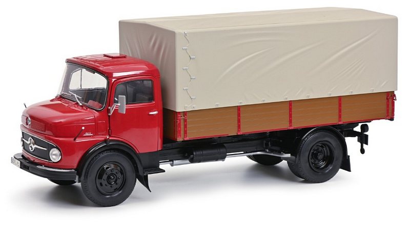 Mercedes L911 Truck 1966 (Red) by schuco