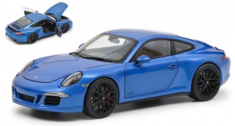Porsche 911 GTS Coupe 2014 (Blue Metallic) by schuco