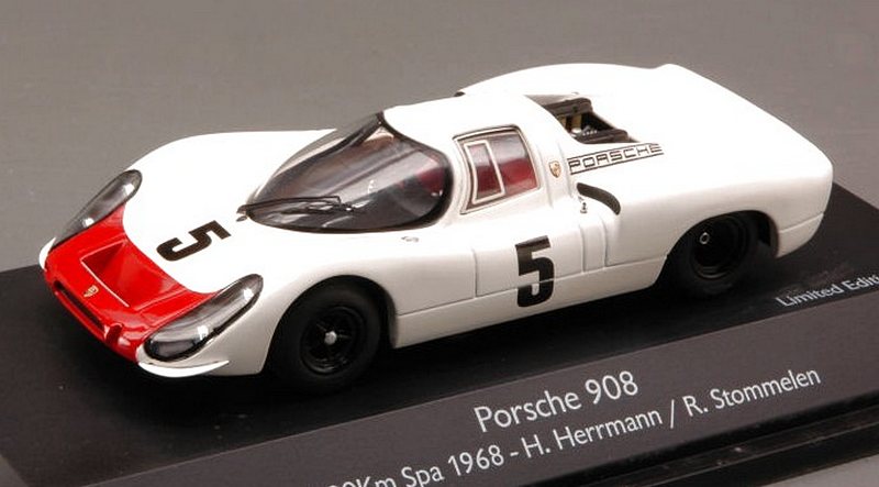 Porsche 908 N.5 Spa 1968 Hermann-stommelen 1:43 by schuco