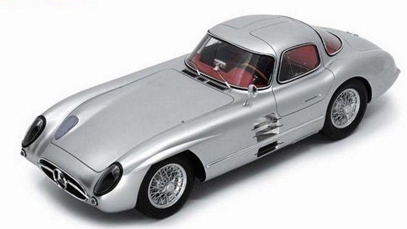 Mercedes 300 SLR Uhlenhaut Coupe 1955 (Silver) by schuco