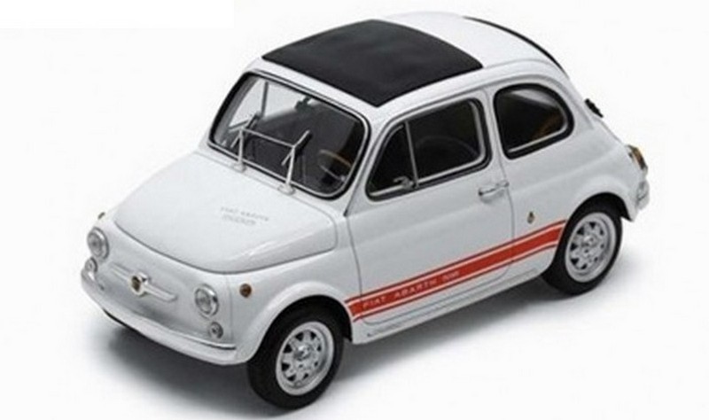 Fiat 500 Abarth 595 SS 1965 (White) by schuco