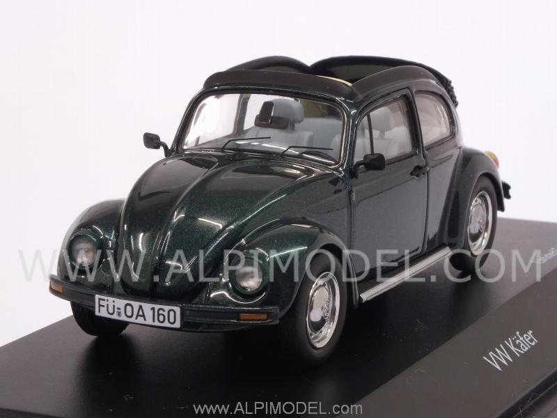 Volkswagen Beetle 1600 Open Air (Dark Green Metallic) by schuco