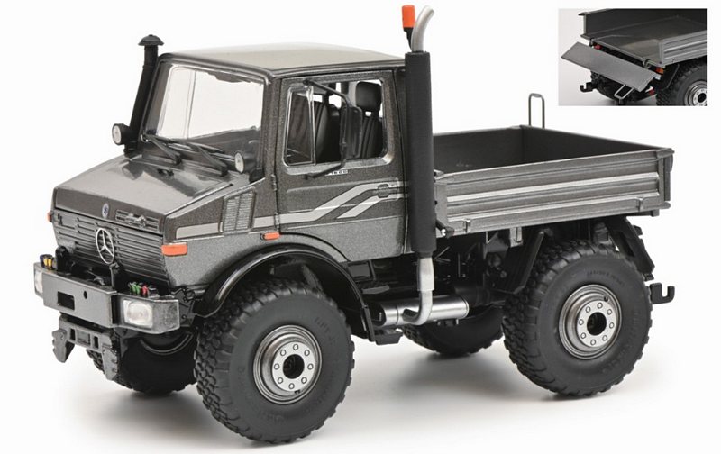Mercedes Unimog U1600 1996 (Grey) by schuco
