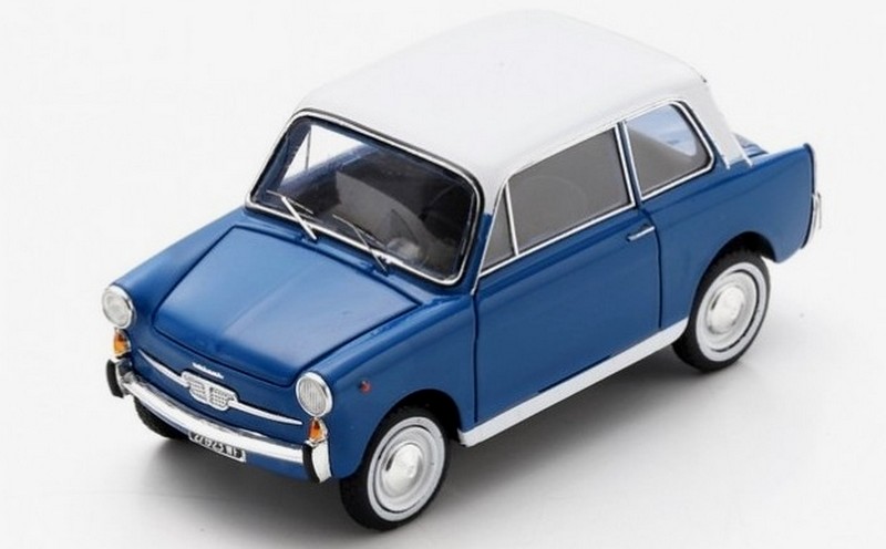Autobianchi Bianchina Berlina Coupe 1962 (White/Blue) by schuco