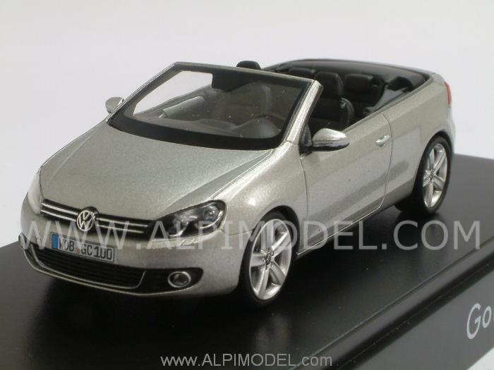 Volkswagen Golf Cabrio 2012 (Silver) VW Promo by schuco