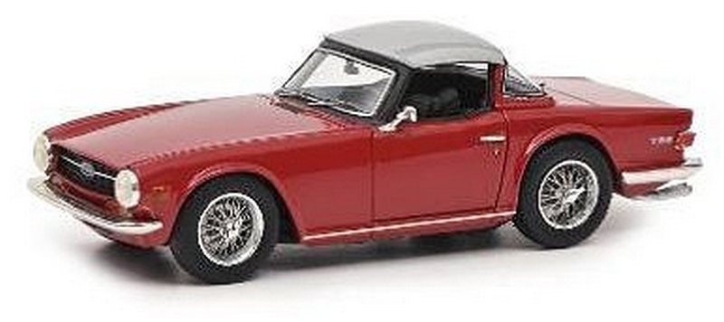 Triumph TR6 closed  hard top (Red) by schuco