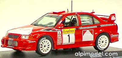 Mitsubishi Lancer Evo.VI T.Makinen - R.Mannisenmaki Winner Rally Monte Carlo 2000 by skid
