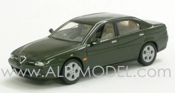 Alfa Romeo 166 1999 (dark green metallic) by solido