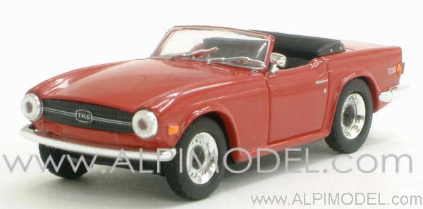 Triumph TR6 Cabriolet 1969 (Red) by solido