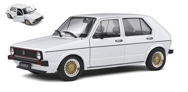 Volkswagen Golf L Mk1 Custom (White) by solido