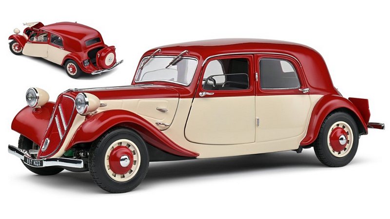 Citroen 11CV Traction Avant 1937 (Red) by solido