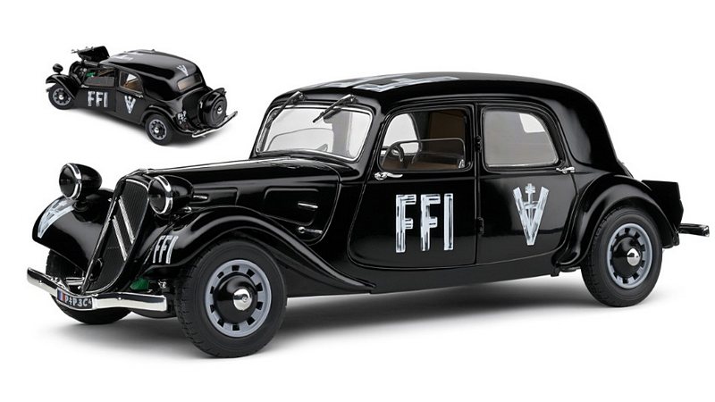 Citroen Traction 7 FFI 1944 (Black) by solido