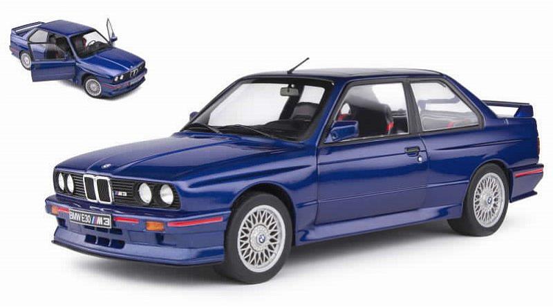 BMW M3 E30 1990 (Mauritius Blue) by solido