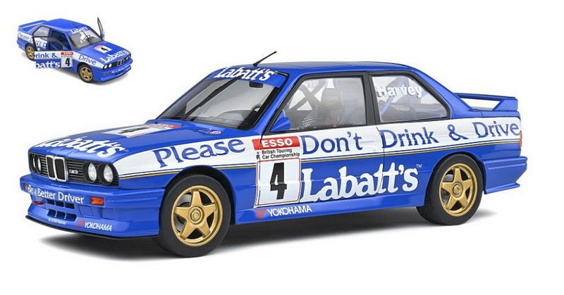 BMW M3 (E30) #4 BTCC 1991 Harvey by solido