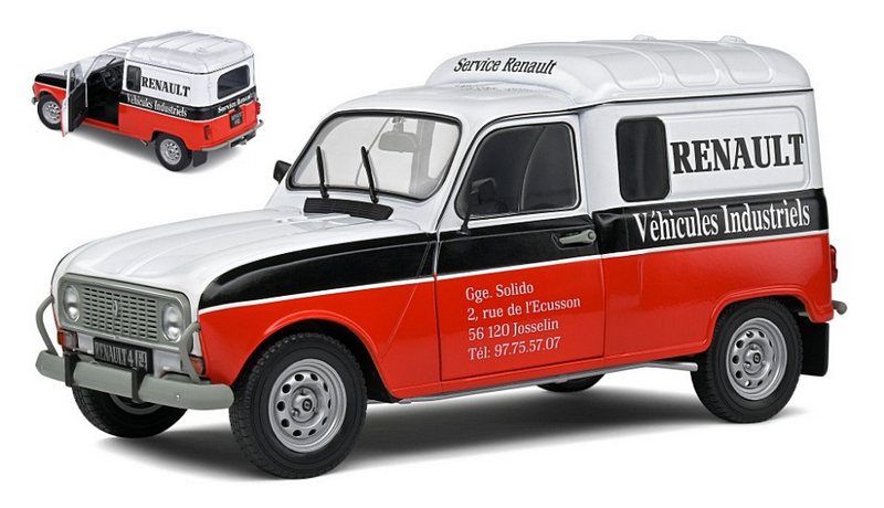Renault 4LF4 1988 Service Vehicules Industriels by solido