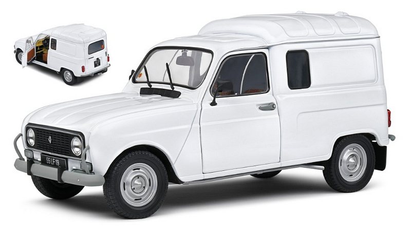 Renault R4L F4 Van 1975 (White) by solido