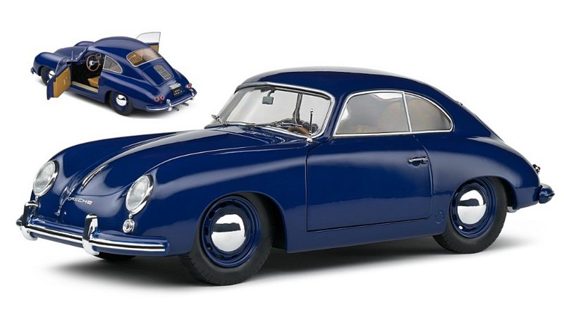 Porsche 356 Pre-A Coupe 1953 (Blue) by solido