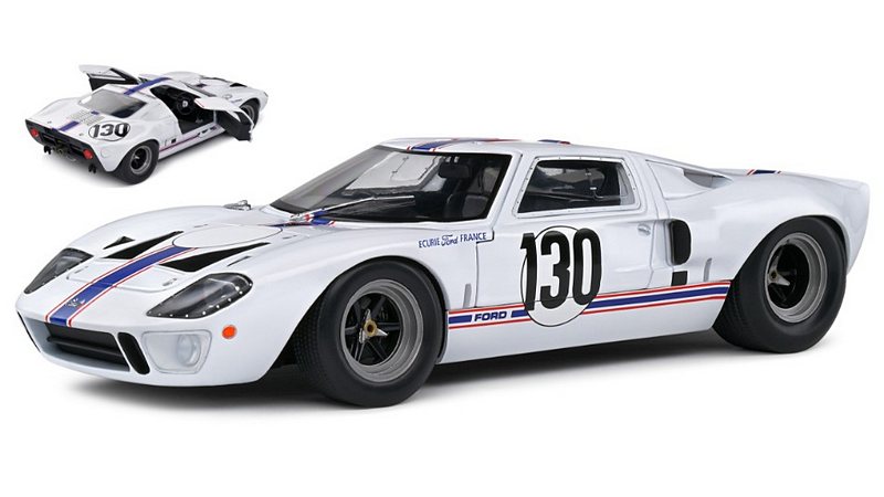 Ford GT40 Mk1 #130 Targa Florio 1967 Greder - Giorgi by solido