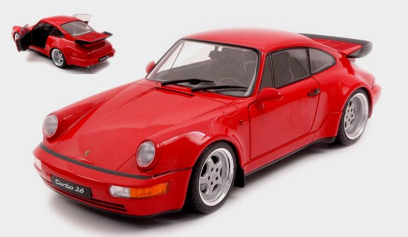 Porsche 964 Turbo 3.6 1990 (Red) by solido