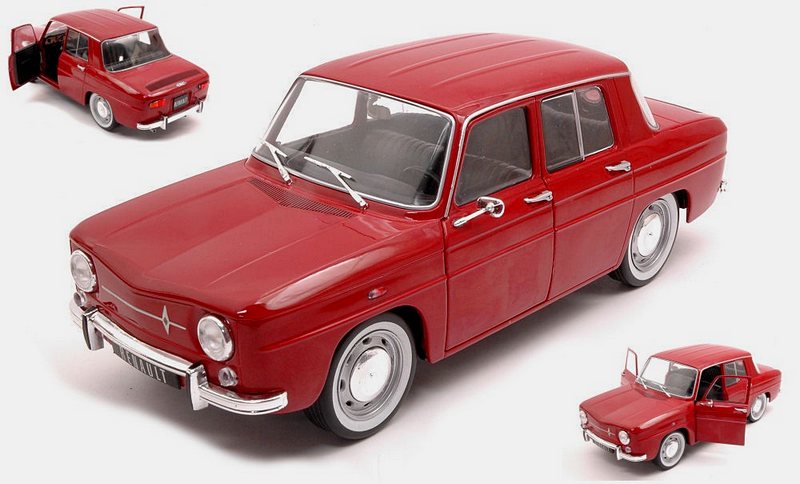 Renault 8 Major 1968 (Rouge Etrusque) by solido