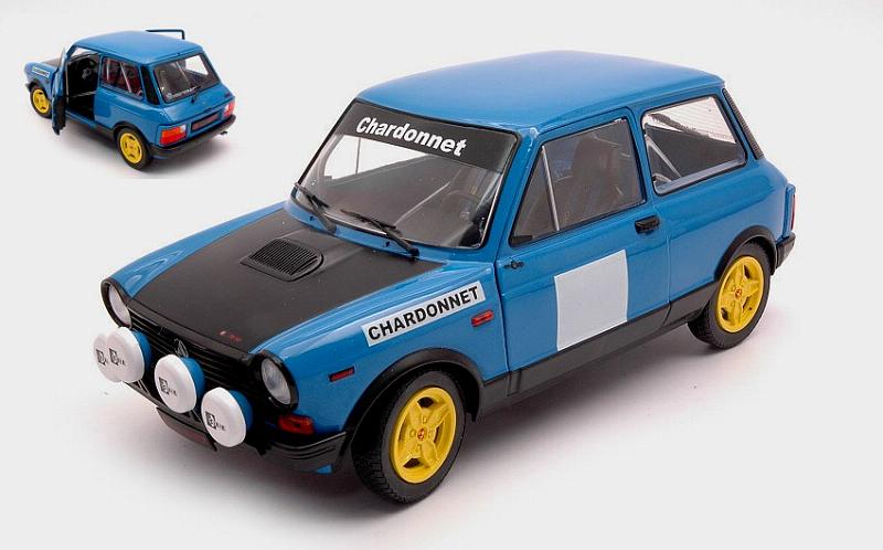 Autobianchi A112 Abarth Chardonnet Rally Set 1980 by solido