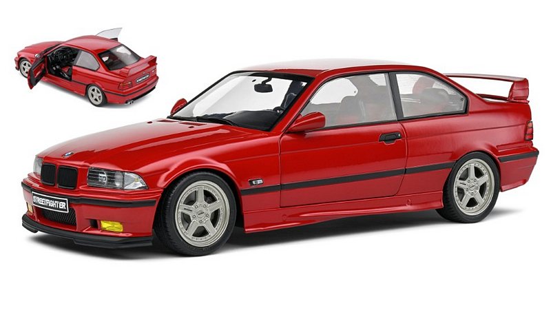 BMW M3 Coupe (E36) Streetfighter 1994 (Red) by solido