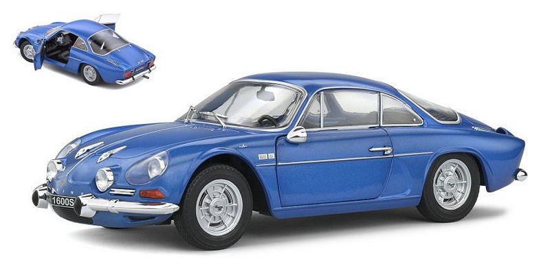 Alpine A110 Renault 1600S 1969 (Bleu Alpine) by solido