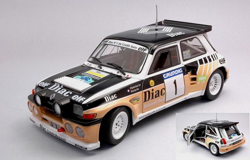 Renault 5 Maxi #1 Winner Rally du Var 1986 Chatriot - Perin by solido
