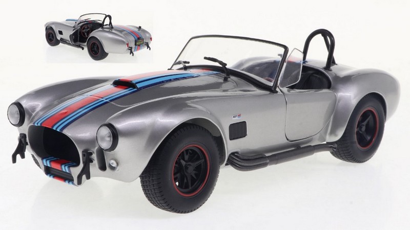 Shelby Cobra 427 MkII Solido Works 965 (Racing Silver) by solido