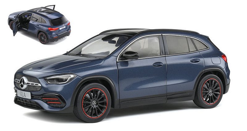 Mercedes GLA (H247) 2019 (Blue Metallic) by solido