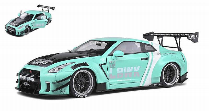 Nissan GTR 35 LB Work Type 2 (Mint Green) by solido