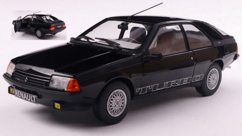 Renault Fuego Turbo Coupe 1980 (Black) by solido