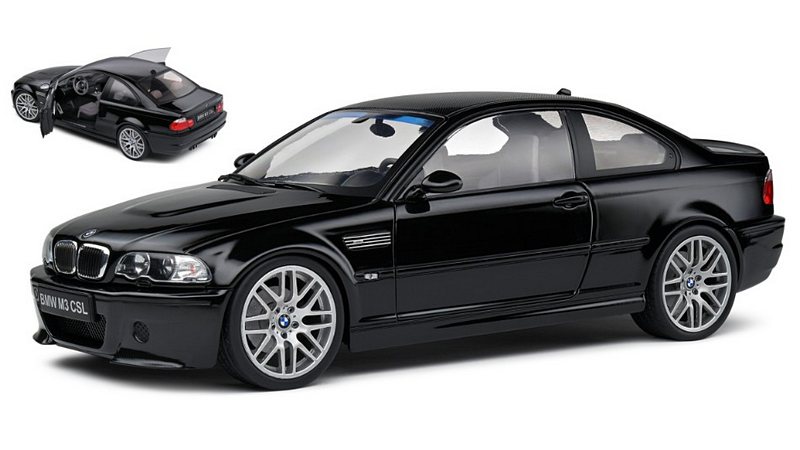 BMW M3 (E46) CSL 2003 (Black) by solido