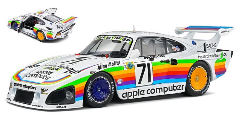 Porsche 935 K3 #71 Le Mans 1980 Rahal - Garretson - Moffat by solido