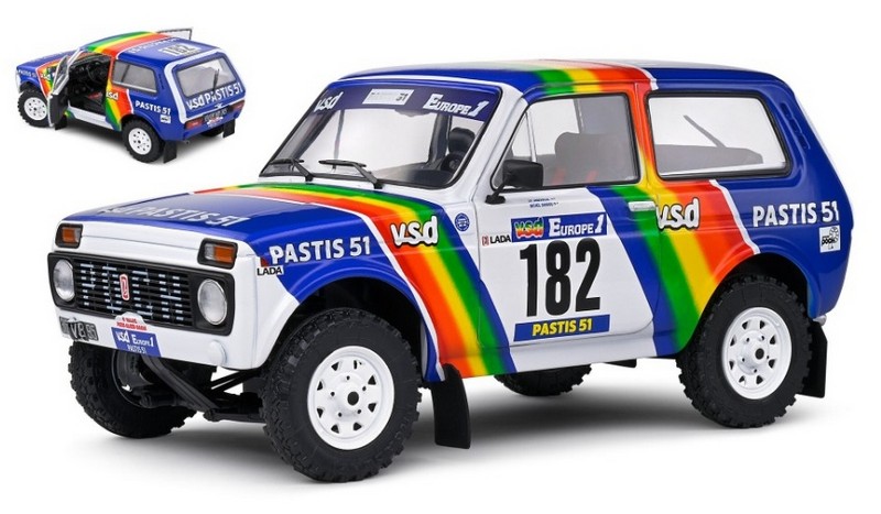 Lada Niva #182 Rally Paris-Dakar 1984 Jabouille - Sardou by solido