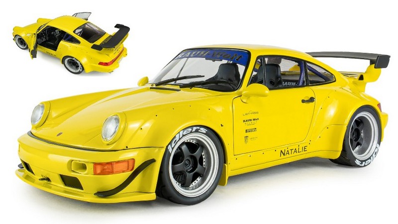 Porsche 911 (964) RWB Body Kit 2024 (Yellow) by solido