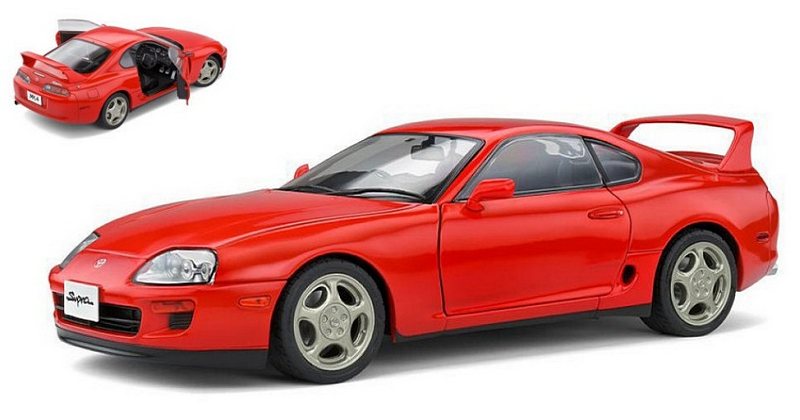 Toyota Supra Mk4 (A80) 1993 (Renaissance Red) by solido