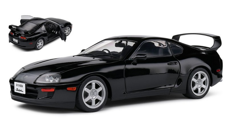Toyota Supra MkIV (A80) Coupe 1993 (Black) by solido