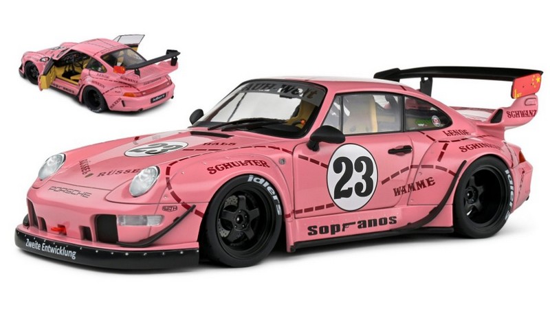 Porsche 911 (993) RWB Bodykit #23 Pink Pig 2020 by solido