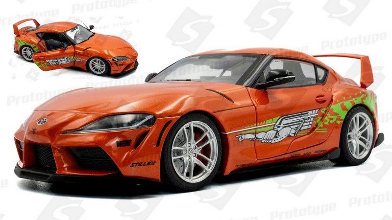 Toyota Supra GR Tribute 2024 (Orange) by solido